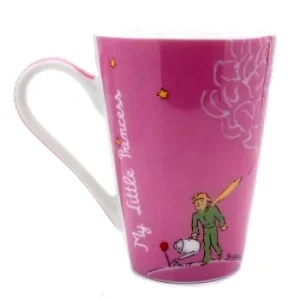 pink My little princess mug - back view