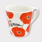 MIffy red flower mug