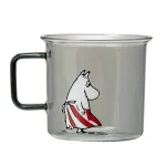 姆明媽媽Muurla 玻璃杯空的時候的樣子