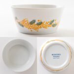 Mimosa 美濃燒主菜碗不同角度展示拼圖