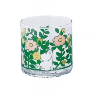 Moomin 姆明日本製玻璃杯-姆明 Moomin 款正面