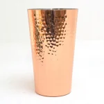 新光堂手製純銅杯正面 淺色背景