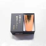 新光堂手製純銅杯裝在包裝盒內