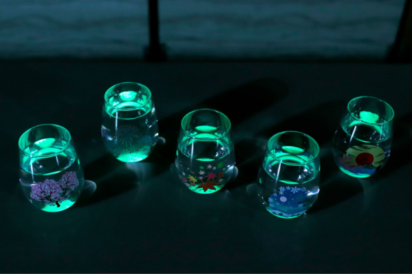 高木陶器月光冷感杯 - 4種不同的設計 - under the light pic.2