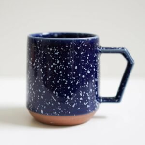 CHIPS mug 陶瓷杯 380ml - 藍白色潑墨