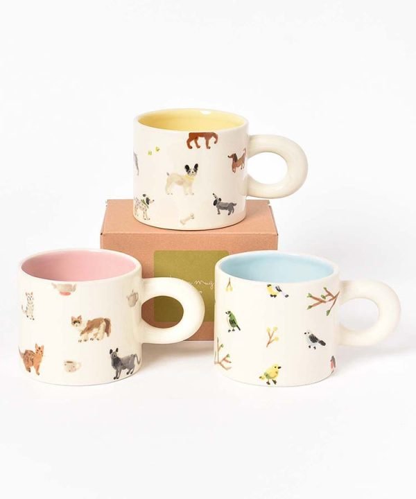 Dessin 手繪杯 - 貓咪| 小狗 | 小鳥