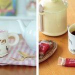 Dessin 手繪杯 - 粉紅色貓咪款式(左) + 黃色小狗款式(右)