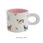 Dessin 手繪杯 - 粉紅色貓咪款式正面