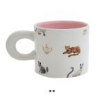 Dessin 手繪杯 - 粉紅色貓咪款式後面
