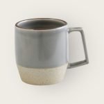 ViV 雙色陶瓷杯 330ml 灰色