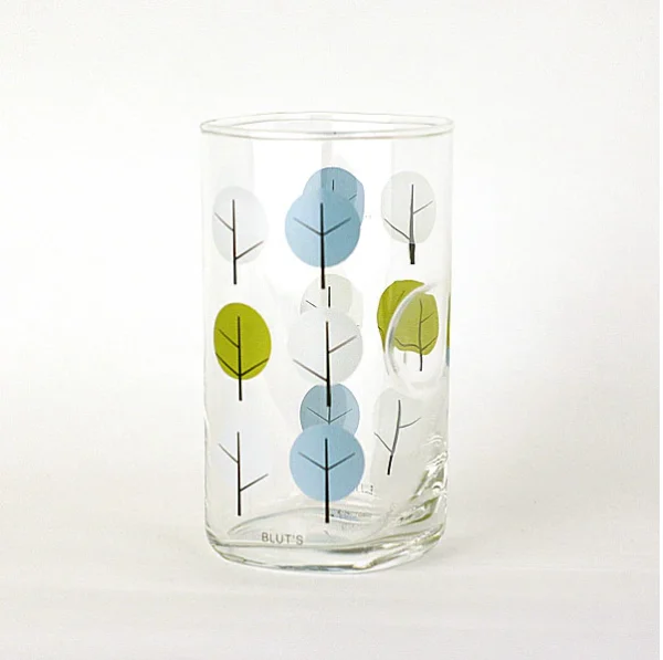 Rokuro Blut's 六魯 綠色小樹玻璃杯 側面