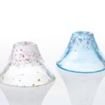 東洋佐佐木櫻富士酒杯粉紅色與藍色禮盒套裝