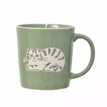 Necoto 貓貓陶瓷杯 - 綠色