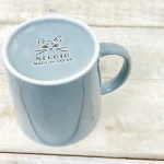 藍色Necoto 貓貓陶瓷杯底部