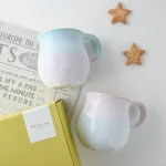 Yamani 粉色系美濃燒馬克杯 - 兩件套裝