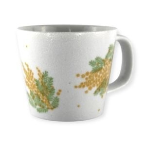 Mimosa 陶瓷杯側面圖案展示圖片
