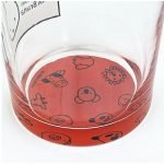 Miffy & Animals 玻璃杯 - 紅色 底部