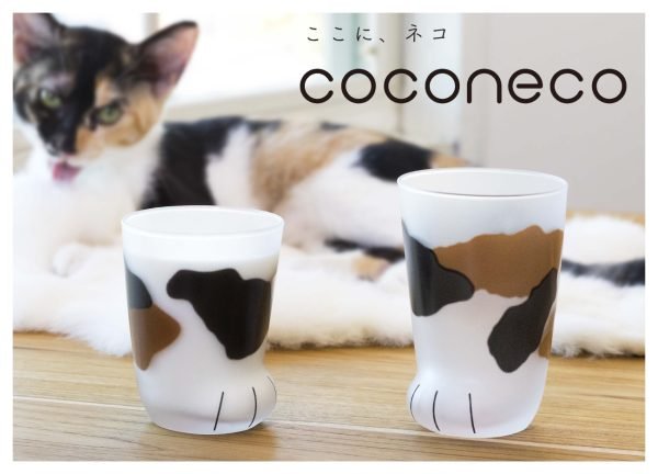 ADERIA 石塚硝子貓掌杯