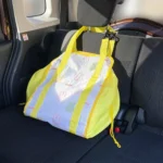 MIFFY 米菲 車用吊掛收納袋掛在汽車座位上