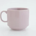 粉紅色 CDF ètendue I LOVE CAT！貓咪面圖案可堆疊陶瓷杯後面