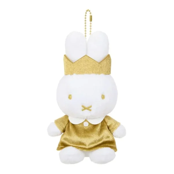 Miffy 公仔掛飾 -70周年紀念金色皇冠