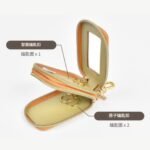 Miffy 書本造型智能鑰匙包, 雙層設計細節展示照