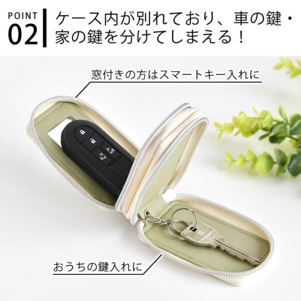 Miffy 米菲雙層智能鑰匙包 細節展示